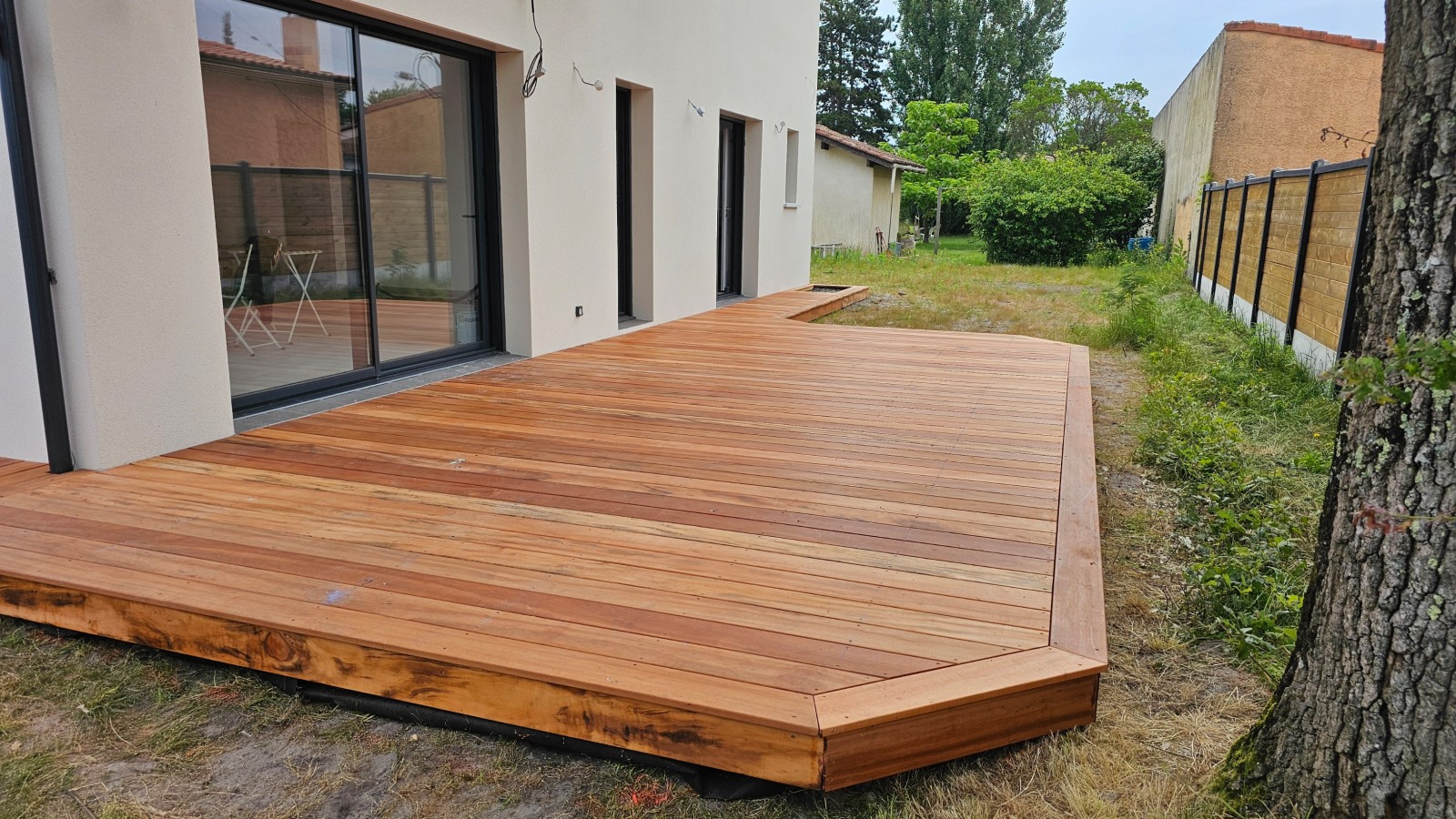 Aménagements extérieurs en bois sur mesure Gujan-Mestras Bassin d'Arcachon