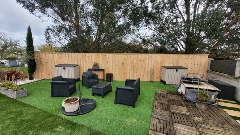 Installation d'un brise vue à Gujan Mestras aux portes du bassin d'Arcachon