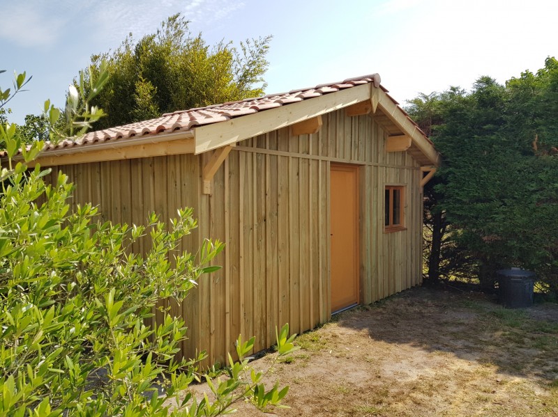 chalet bois pêcheur a pessac proche de bordeaux en gironde
