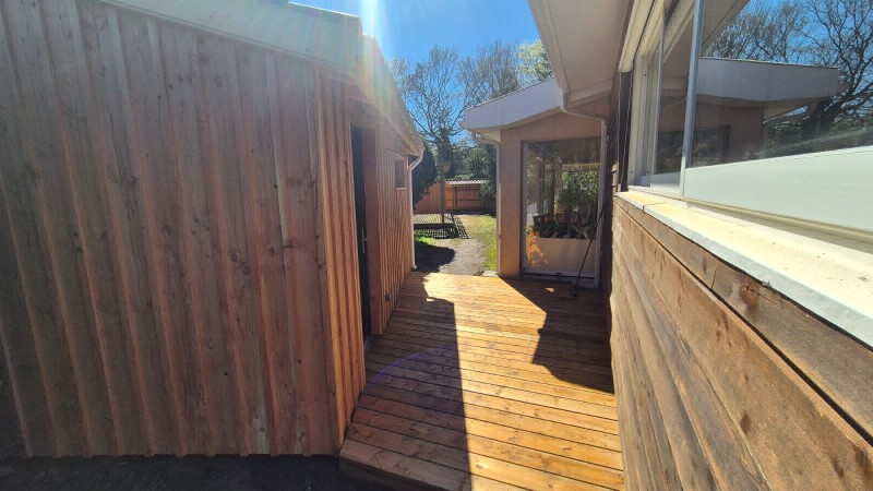 bardage douglas volige couvre joint bassin d arcachon