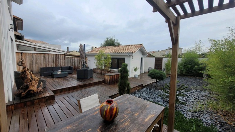 terrasse bois en pin autoclave Bordeaux