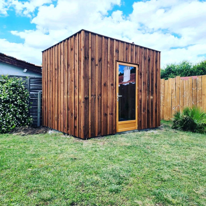 construction d'un studio a ossature bois a saint jean d'illac en gironde