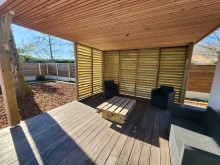 Notre zone d'activité pour ce service Pose de pergola bioclimatique en bois