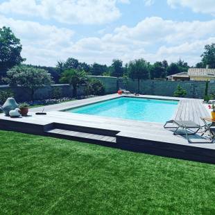 Notre zone d'activité pour ce service Pose de tour de piscine en bois autoclave